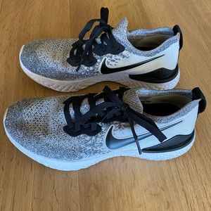 Nike womens shoes. Color black and white. Size 7.5